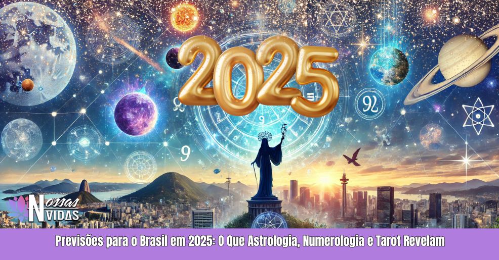 Previsões Brasil 2025: O Que Astrologia, Numerologia e Tarot Revelam