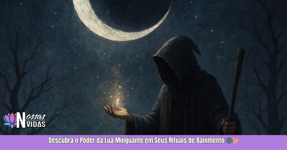 🌒 Aproveite a Lua Minguante para Potentes Rituais de Banimento! 🔮