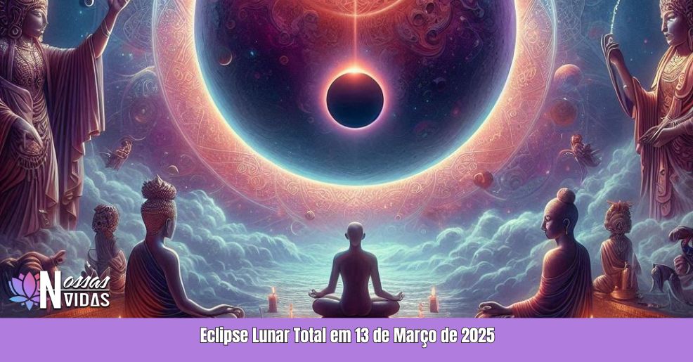 Eclipse Lunar Total de 13/03/2025: Como Aproveitar Essa Energia Para Transformação e Renovação