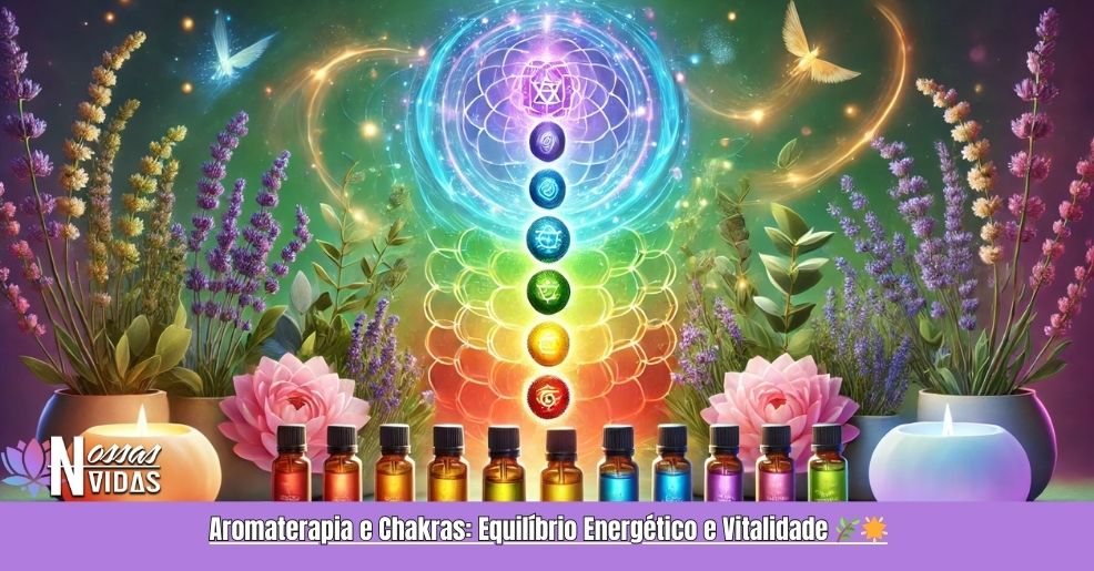 Óleos Essenciais: Realinhando os Chakras e Harmonizando a Alma 💧✨