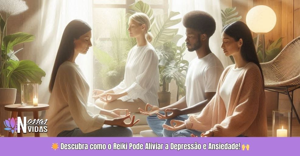 Equilíbrio Emocional: Como o Reiki Ajuda na Depressão? 💫